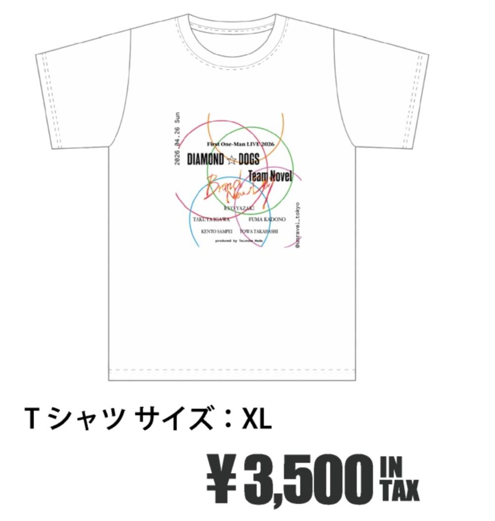 DIAMOND☆DOGS Team Novel1st One-Man LIVE 2026「Brand New Day」 | M